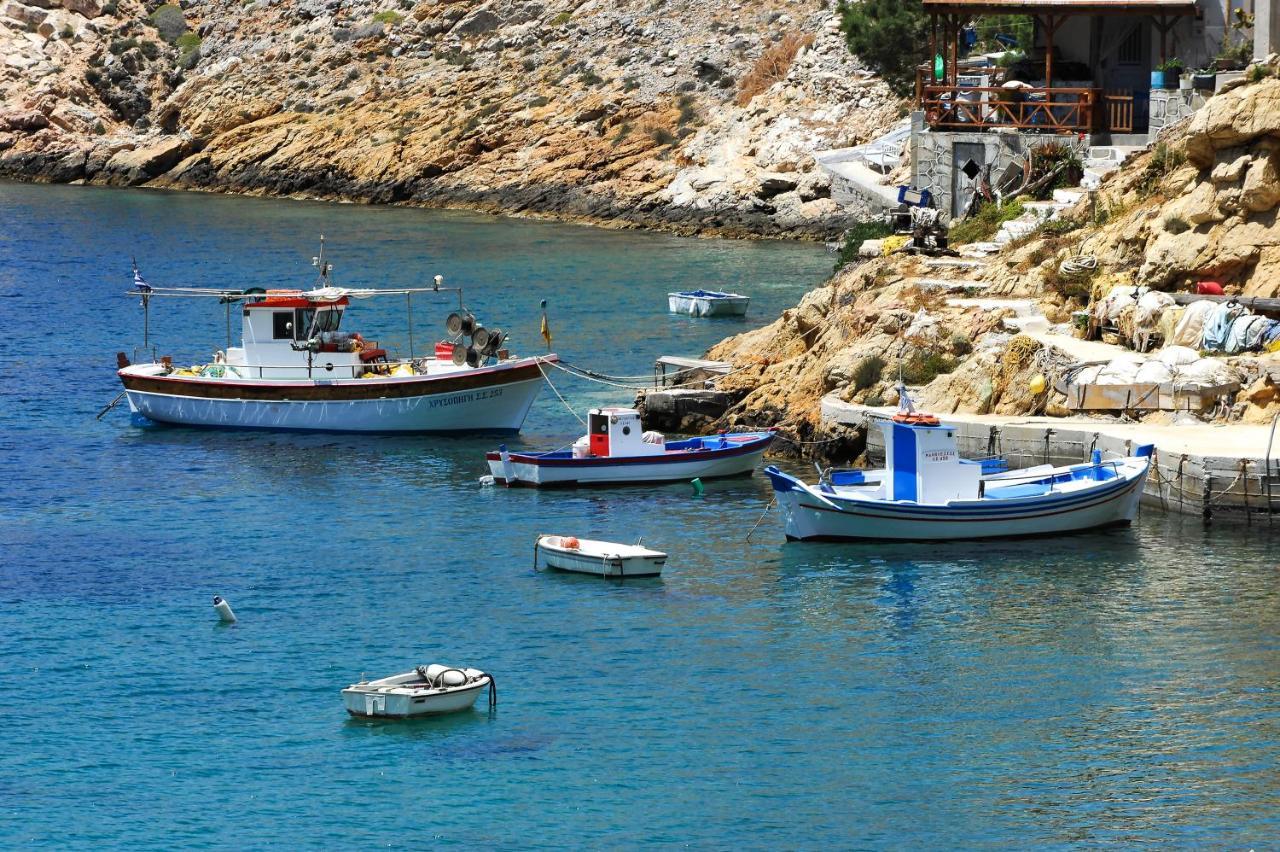 Harmony View Lux Studio With Stunning Sea Views Cherronisos  Eksteriør billede